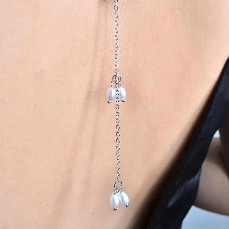 Bijou de Dos avec Perles
