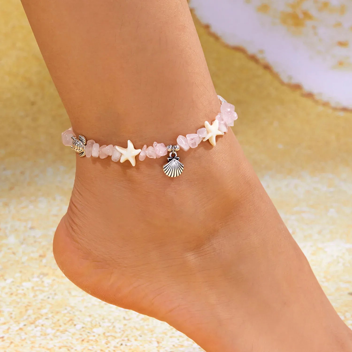 Bijou de Pied en Perle