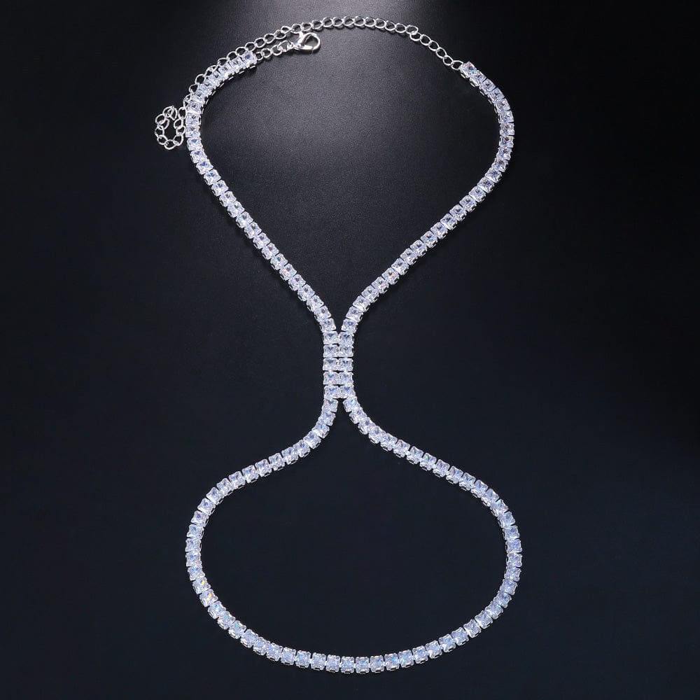 Bijou de pied strass