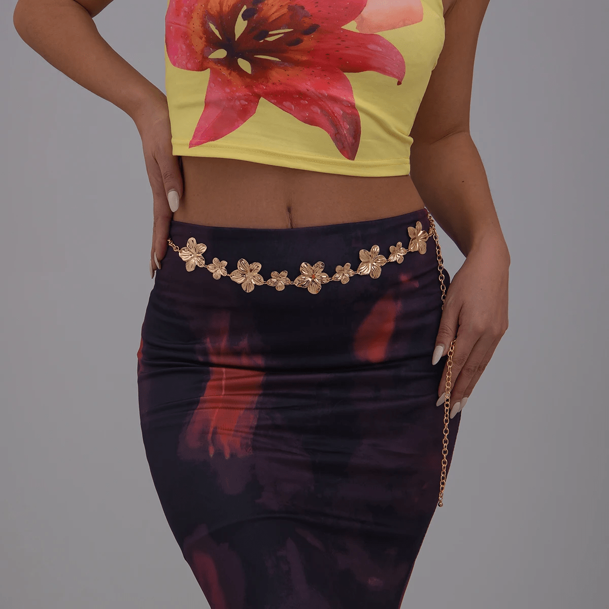 Bijou de Ventre Fleurs