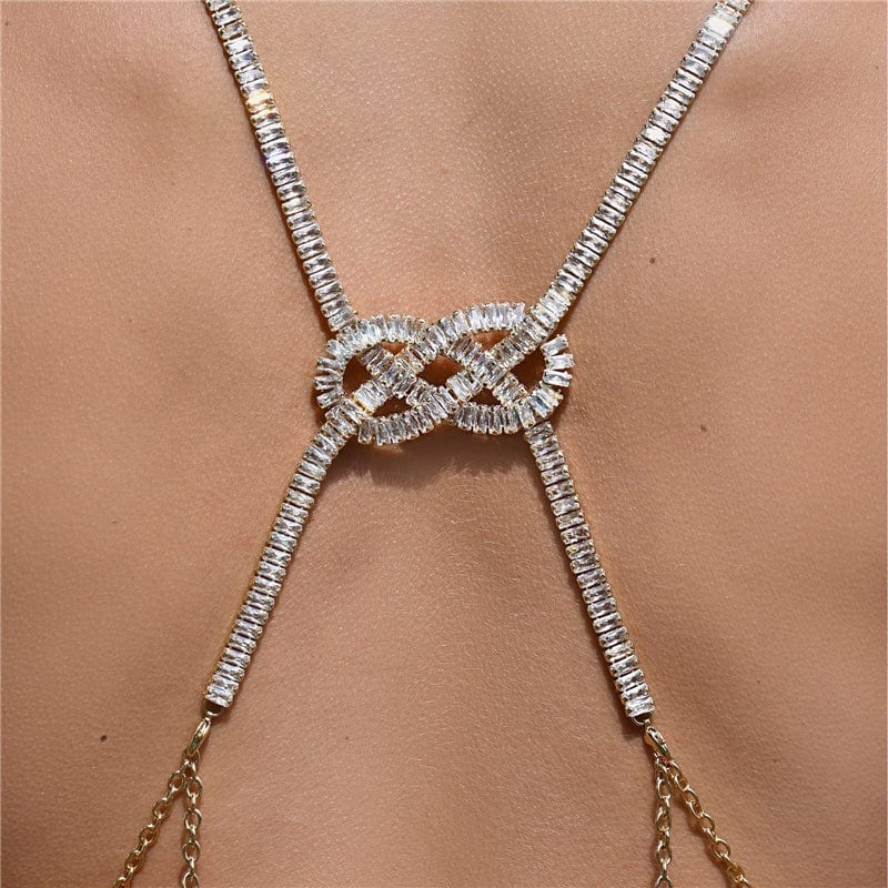 Bijou mariée avec bretelle