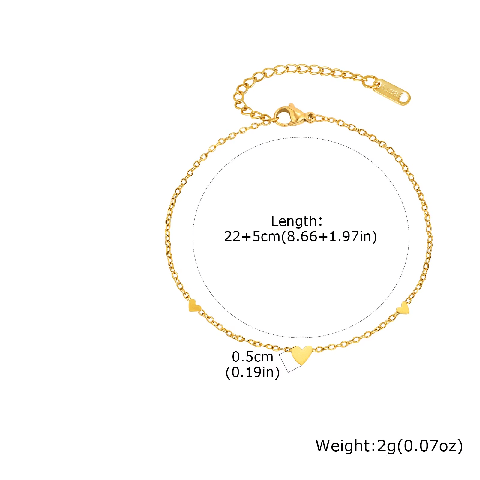 Bijoux cheville femme
