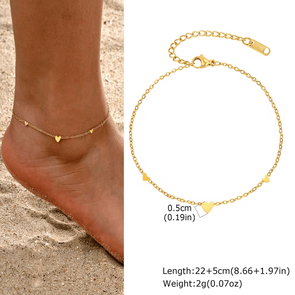 Bijoux cheville femme