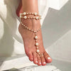 Bijoux cheville perles