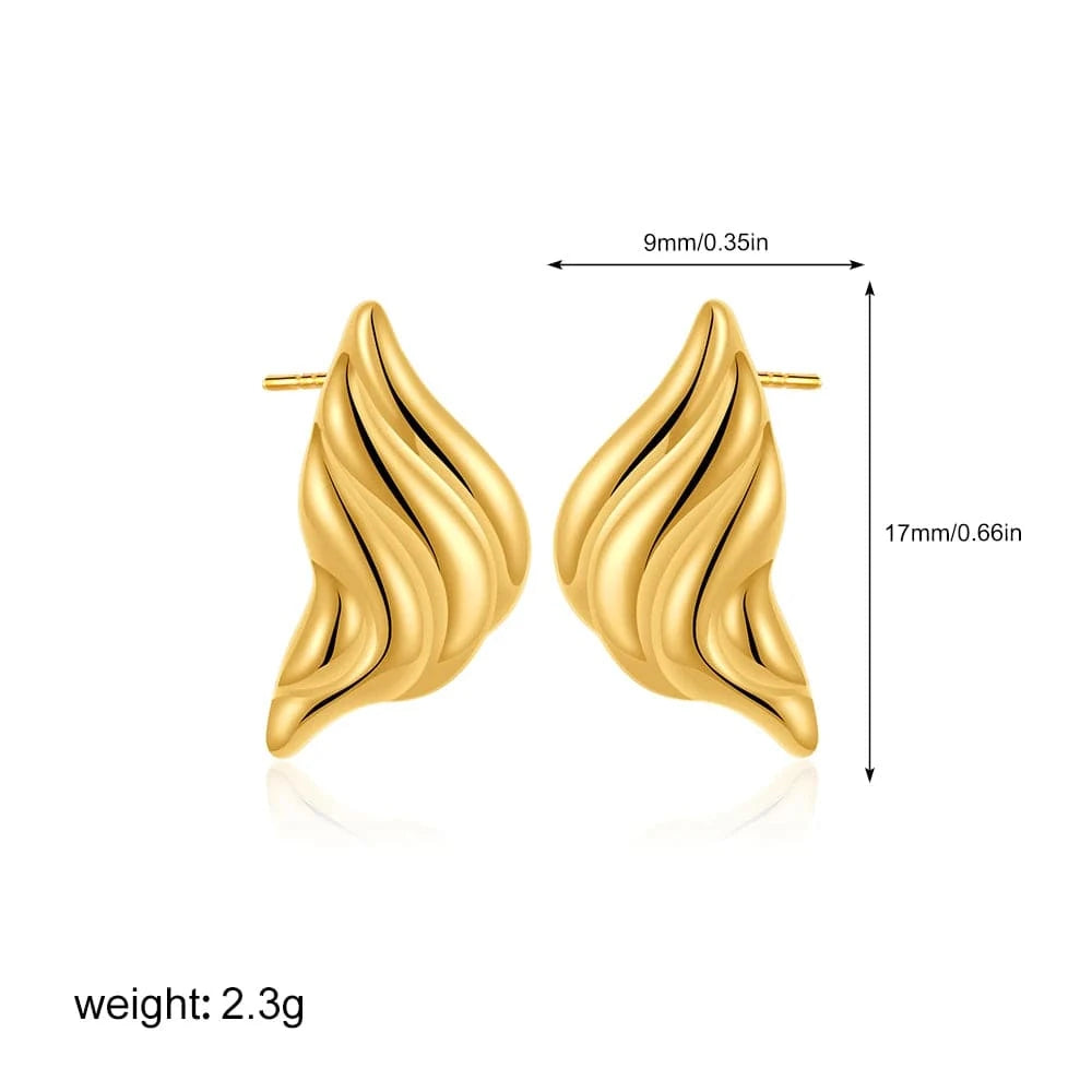 Boucle d&#39;Oreille Acier Inoxydable