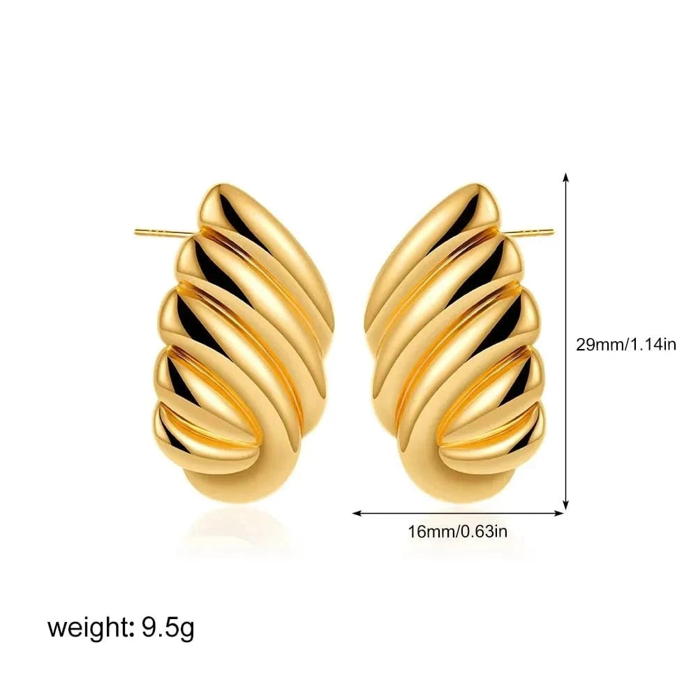 Boucle d&#39;Oreille Acier Inoxydable