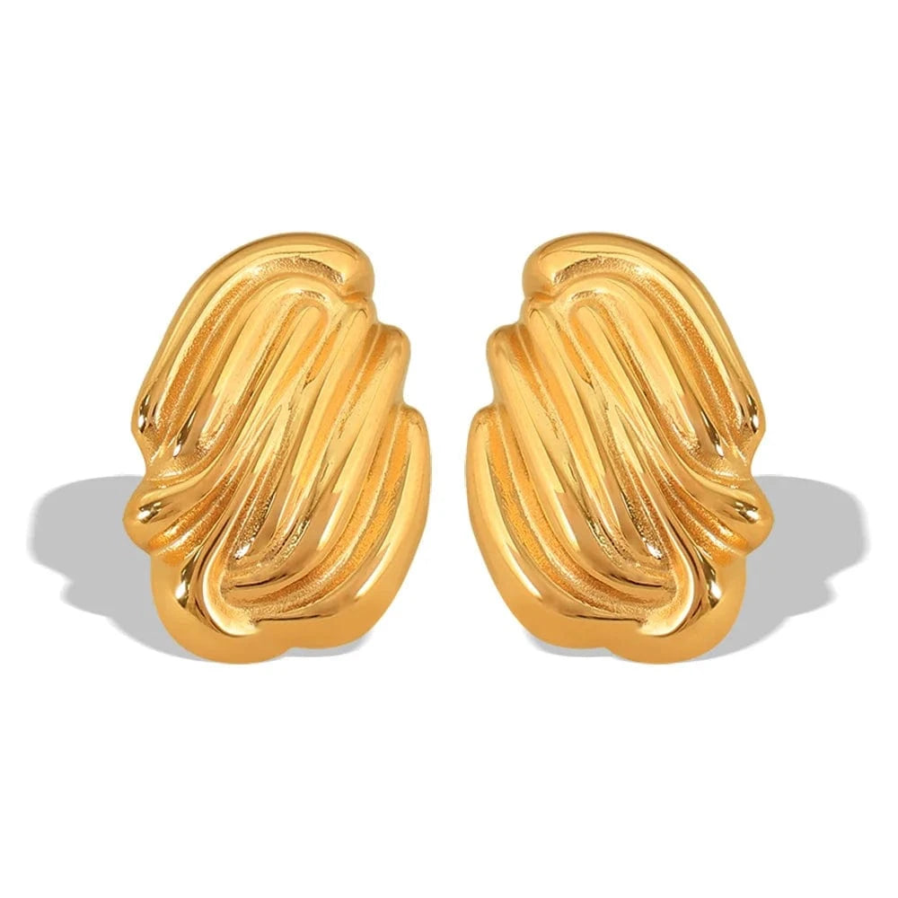 Boucle d&#39;Oreille Acier Inoxydable Pendante