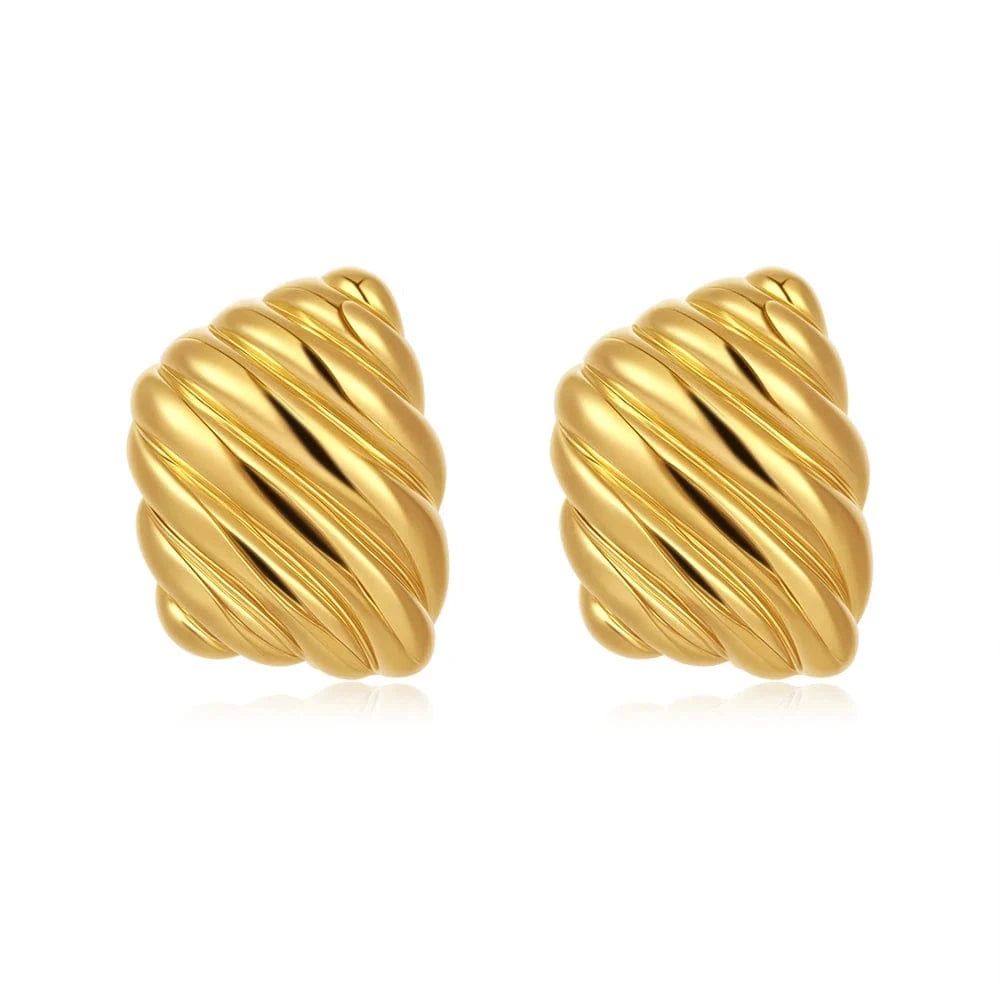 Boucle d Oreille en Acier Inoxydable