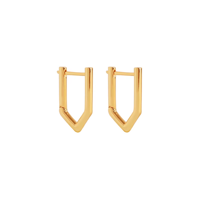 Boucle d'Oreille Géométrique