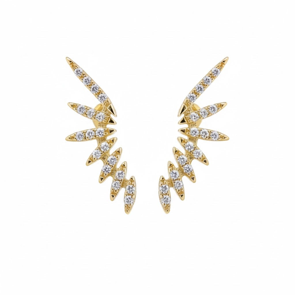 Boucle d'Oreille Grimpante Aile