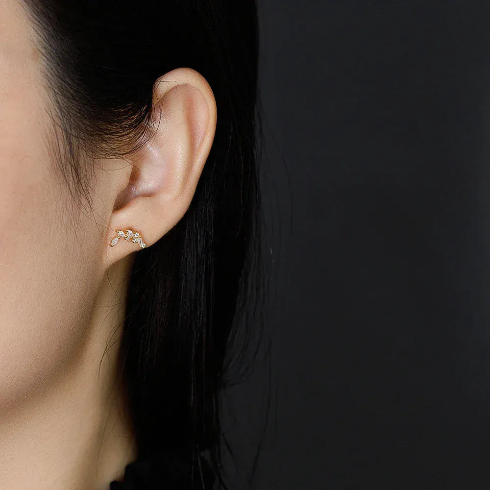 Boucle d&#39;Oreille Grimpante Courte