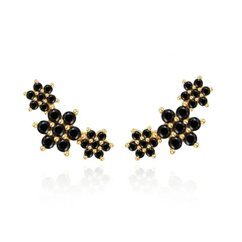 Boucle d'Oreille Grimpante Fleur