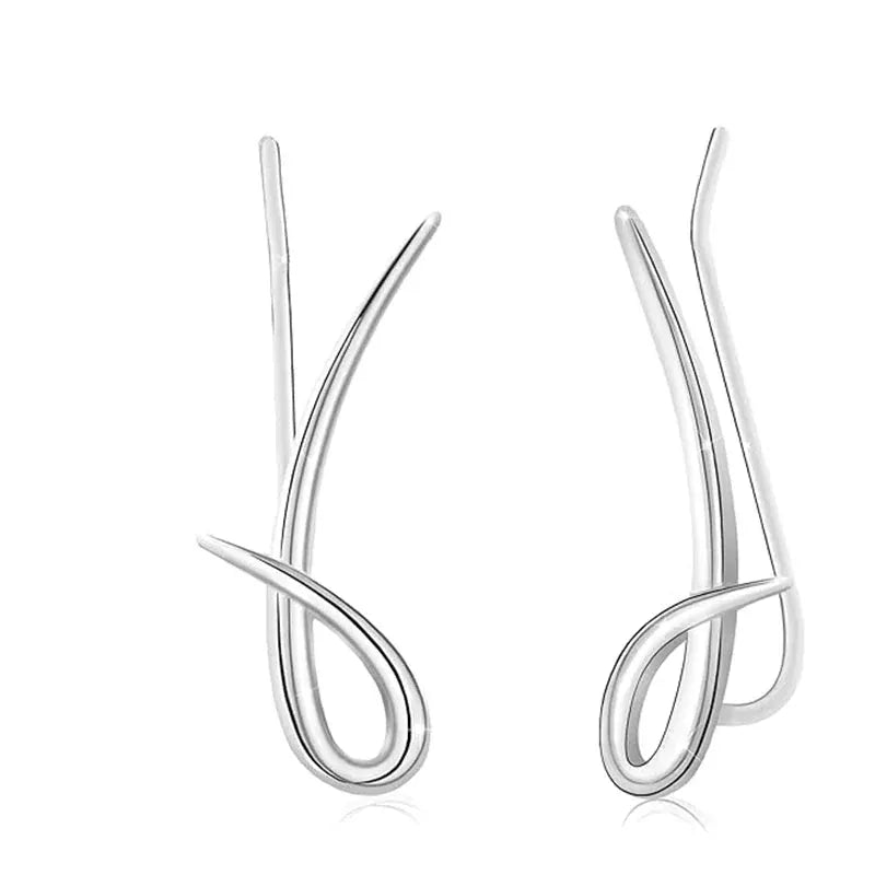 Boucle d&#39;Oreille Grimpante Noeud