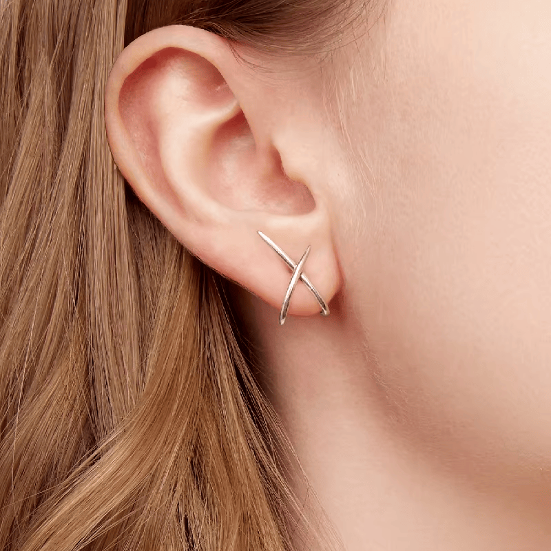 Boucle d'Oreille Grimpante Noeud