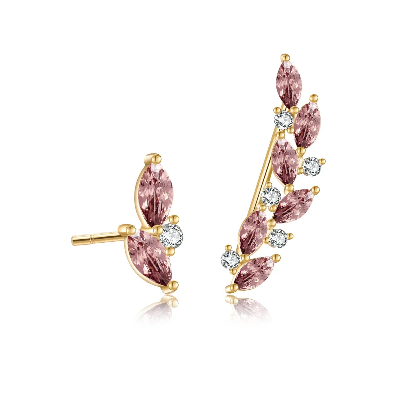 Boucle d&#39;Oreille Grimpante Pierres