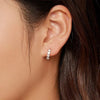 Boucle d&#39;Oreille Moissanite