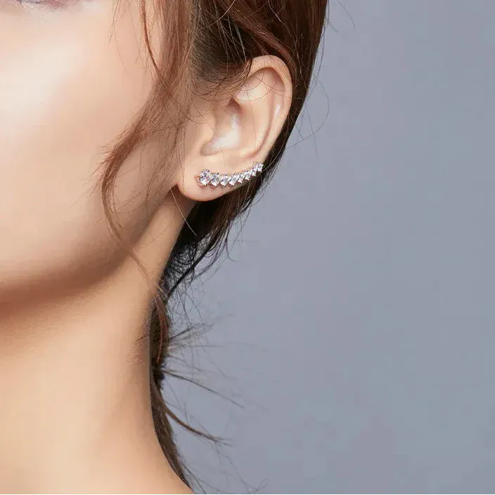 Boucle d&#39;Oreille Montante