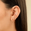 Boucle d&#39;Oreille Pendante Courte