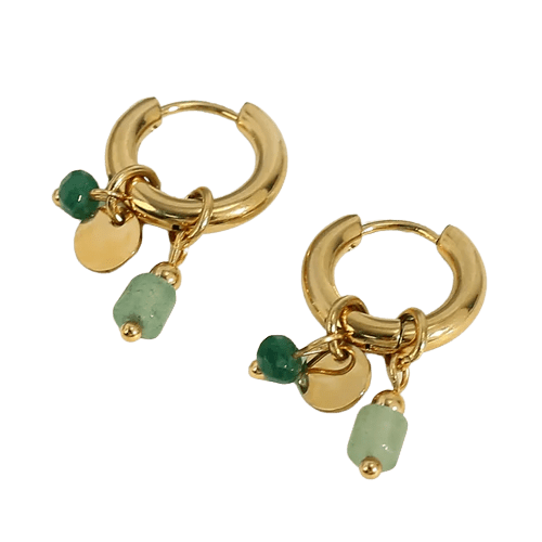 Boucle d'Oreille Pendante Pampille