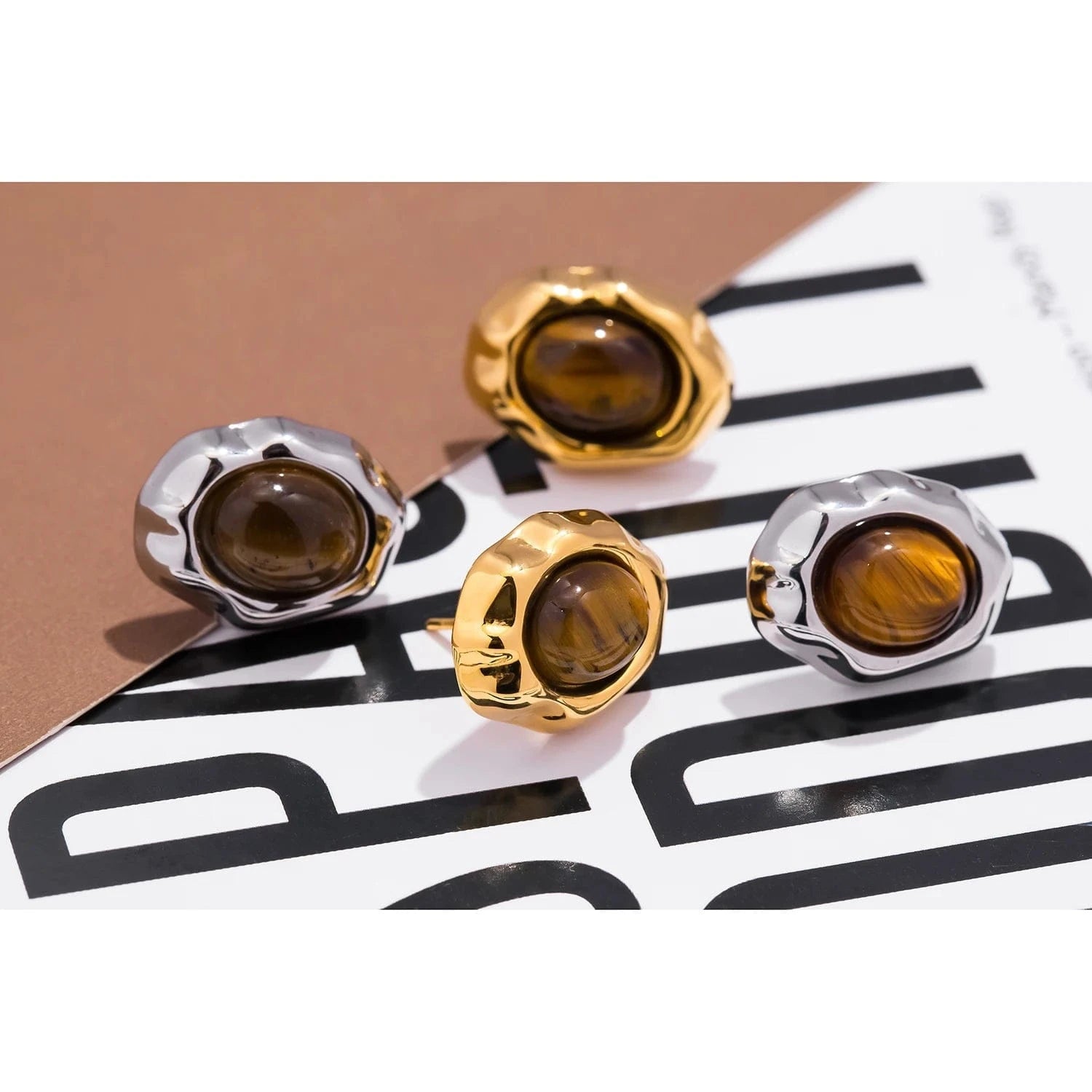 Boucle d'Oreille Pierre