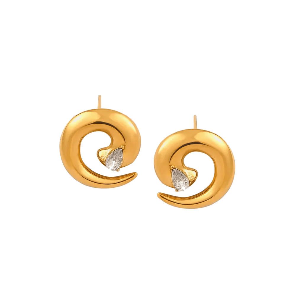 Boucle d'Oreille Spirale