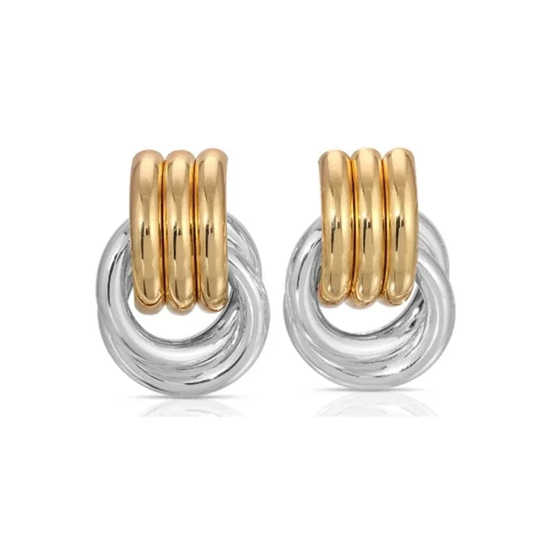 Boucles d&#39;Oreilles Acier Inoxydable