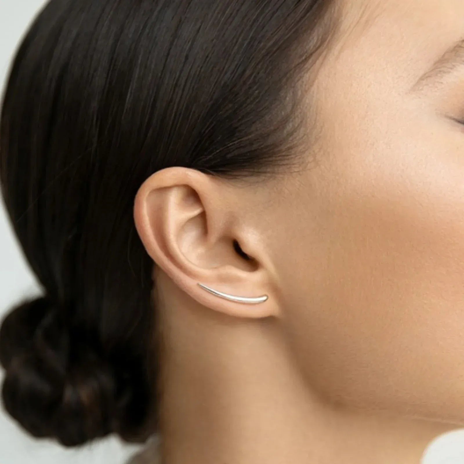 Boucles d&#39;Oreilles Grimpantes Argent