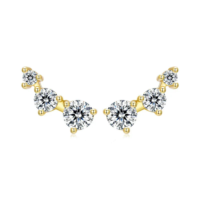 Boucles d'Oreilles Grimpantes Courtes