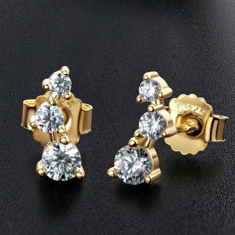 Boucles d'Oreilles Grimpantes Courtes