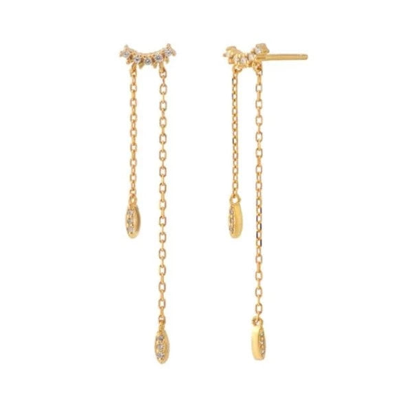 Boucles d'Oreilles Longues Pendantes