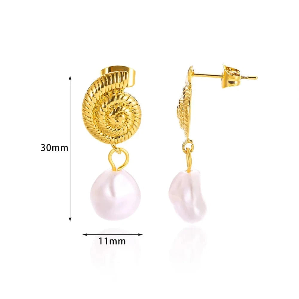 Boucles d&#39;Oreilles Perles Pendantes