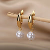 Boucles d&#39;Oreilles Perles Pendantes