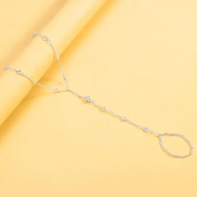 Bracelet avec Chaine Bague