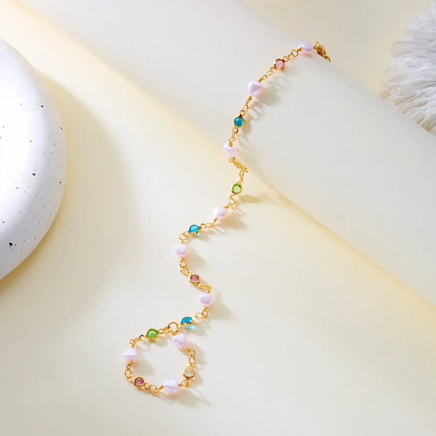 Bracelet Bague Chaine Main