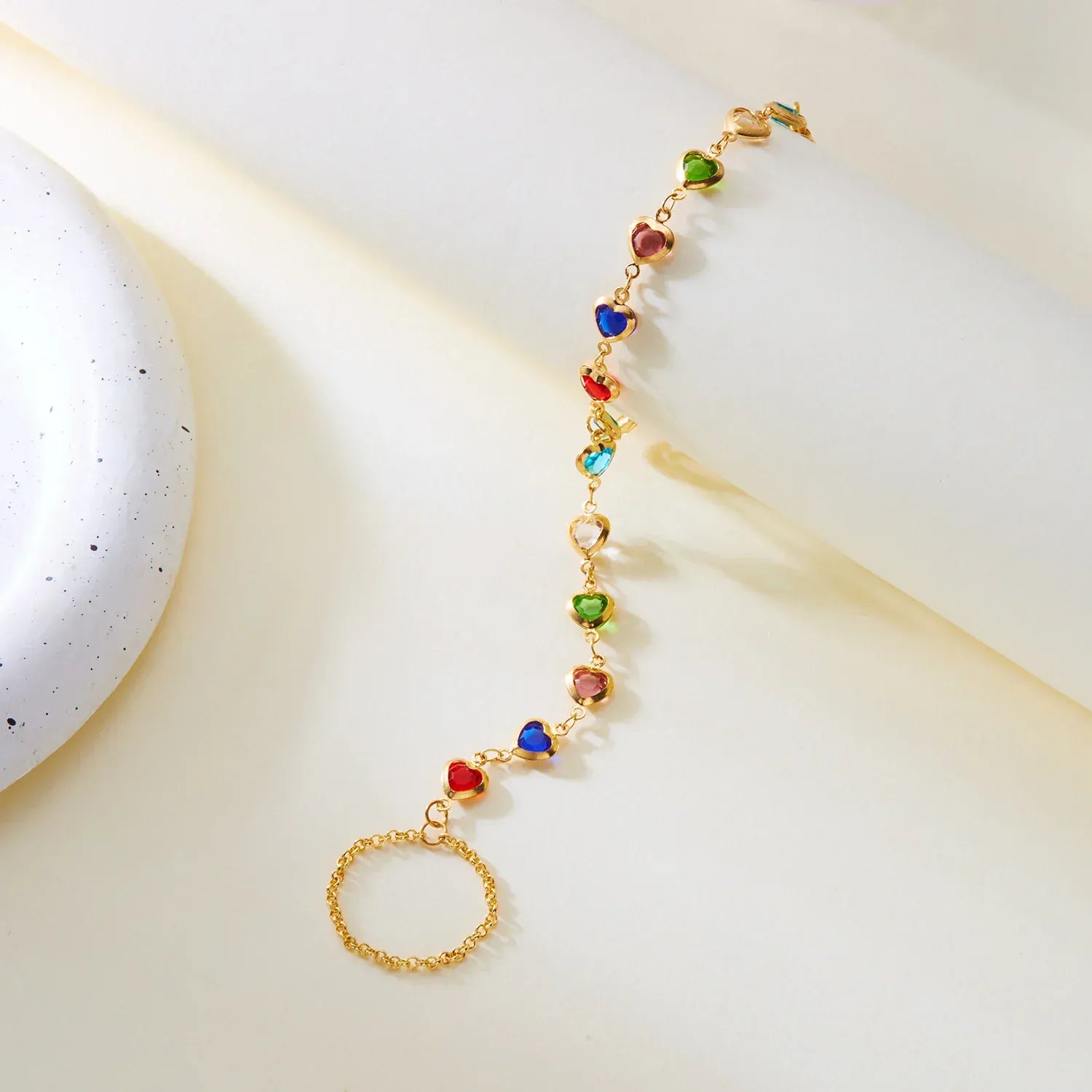 Bracelet Bague Chaine Main