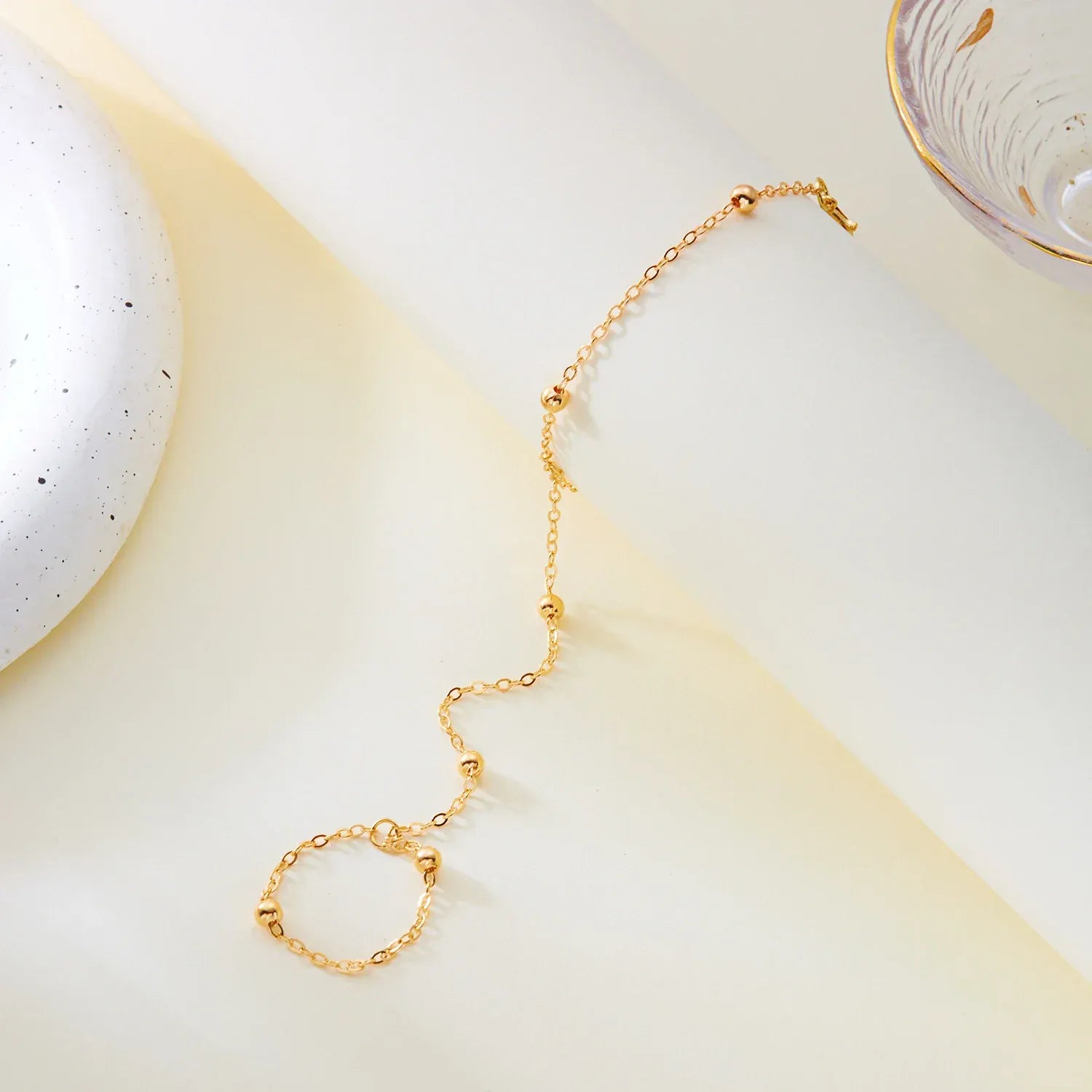 Bracelet Bague Chaine Main