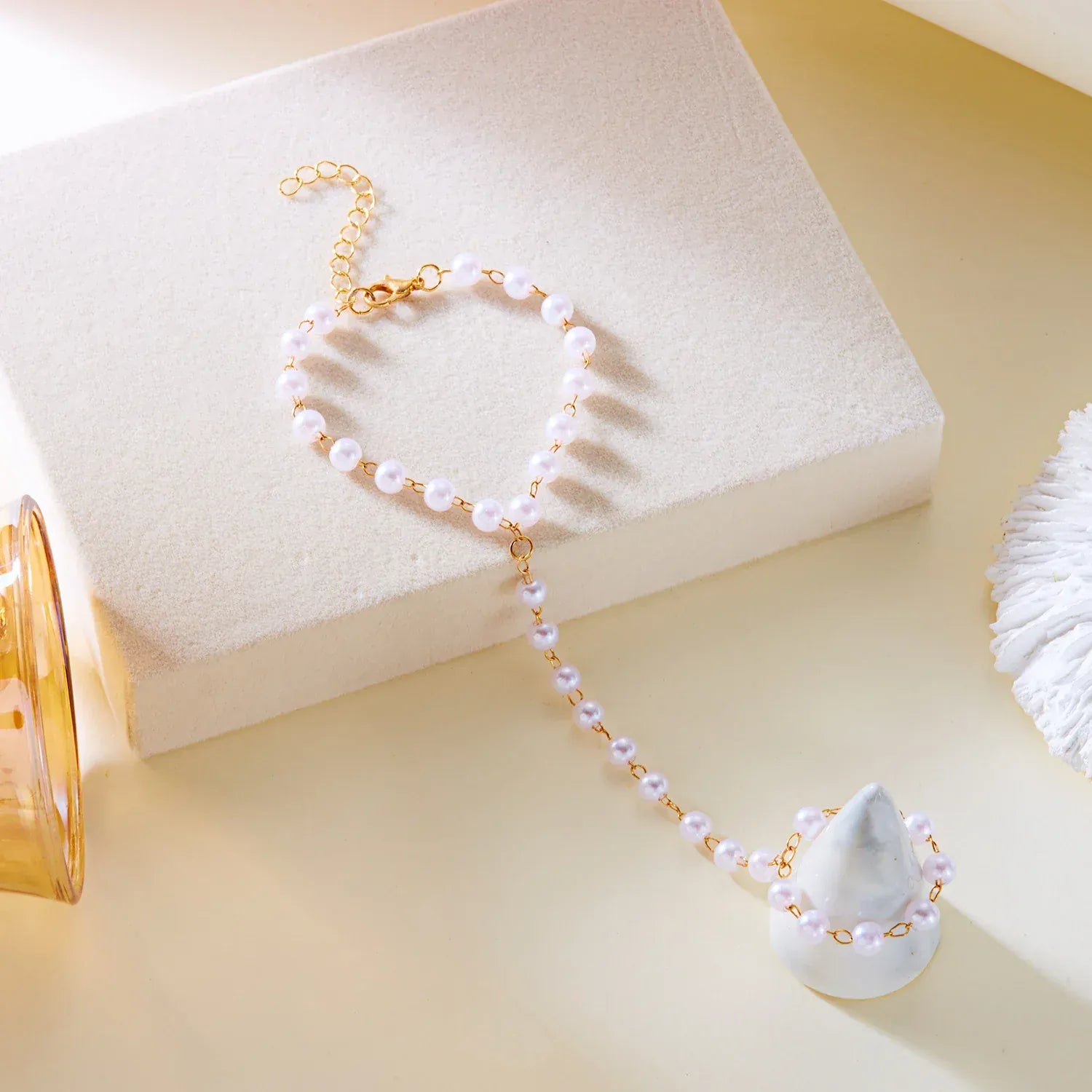 Bracelet Bague Chaine Main