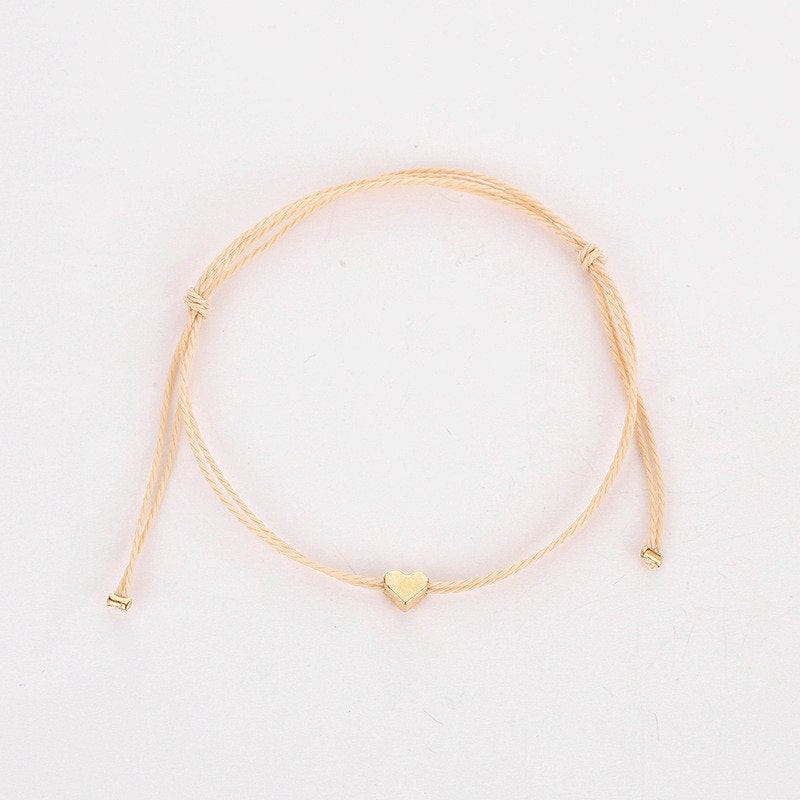 Bracelet boheme coeur