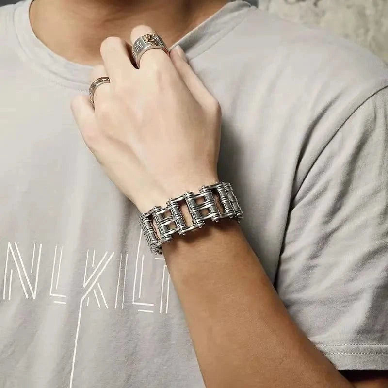Bracelet Chaine de Moto