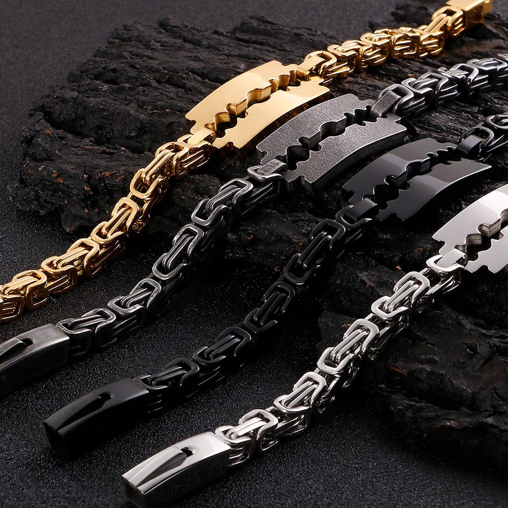 Bracelet Chaîne Homme en Acier