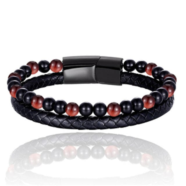 Bracelet Chaîne Perle en Acier