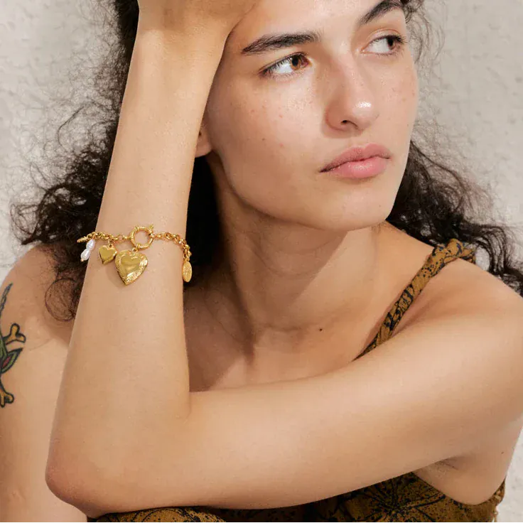 Bracelet Charm Coeur