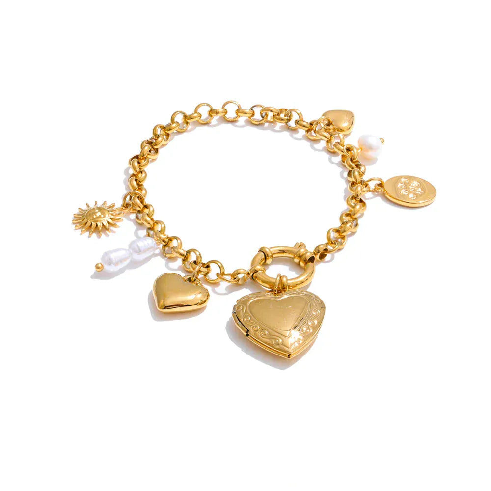 Bracelet Charm Coeur