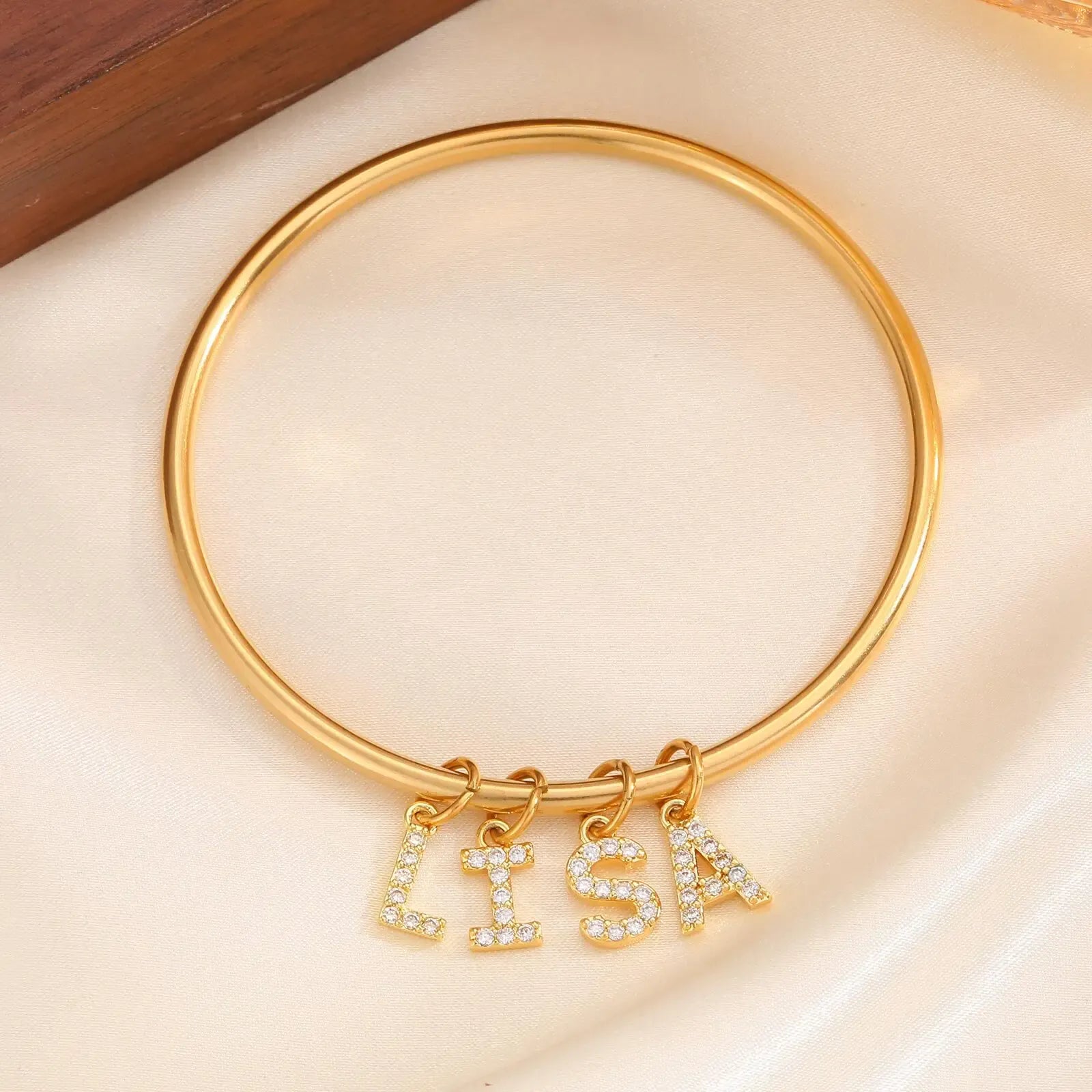 Bracelet Charms Lettre