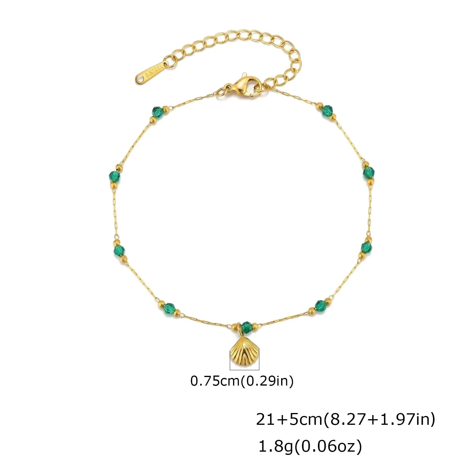Bracelet Cheville Fin Or