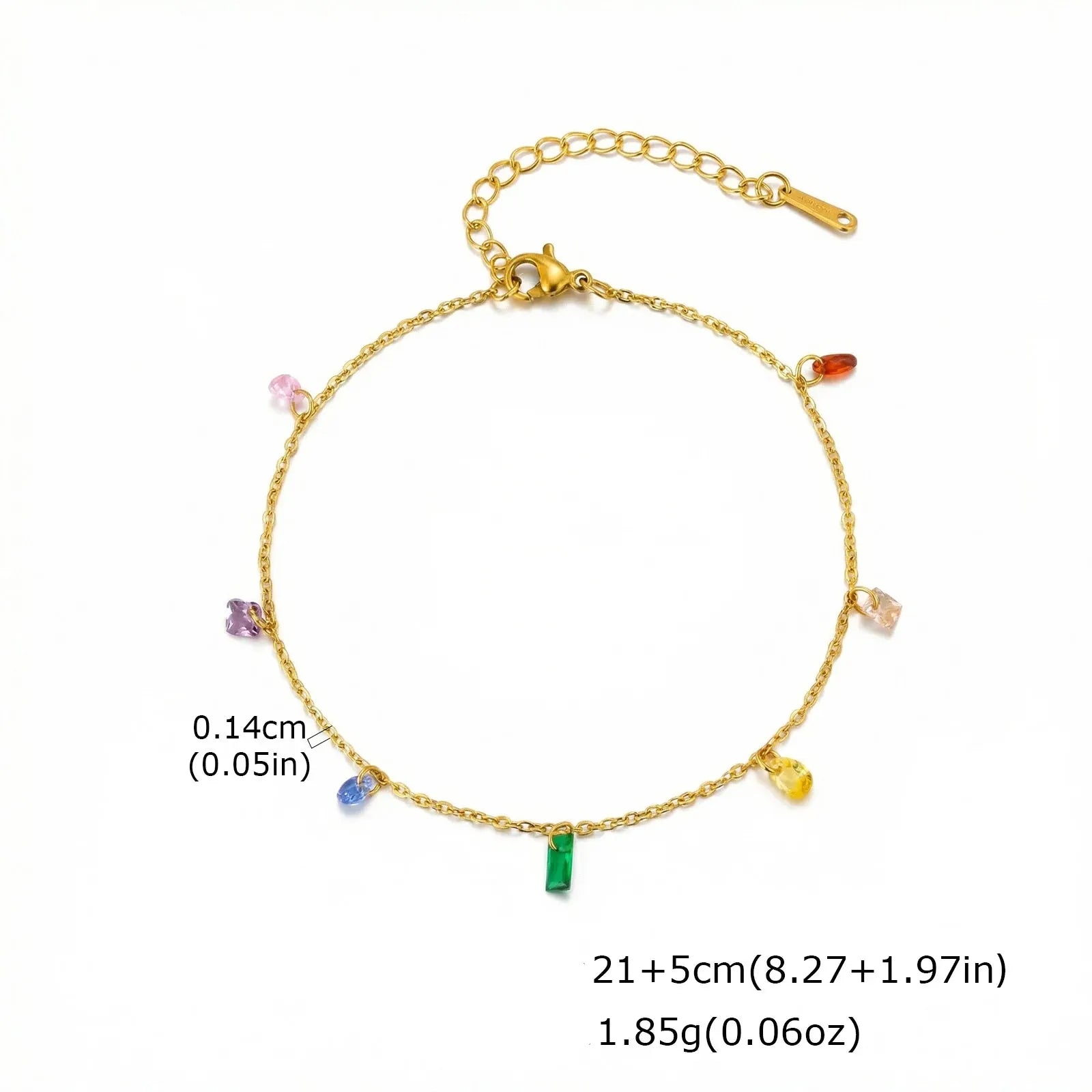 Bracelet Cheville Fin Or