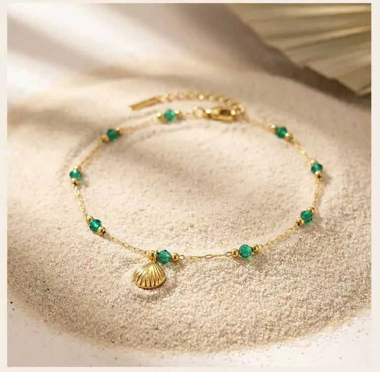 Bracelet Cheville Fin Or