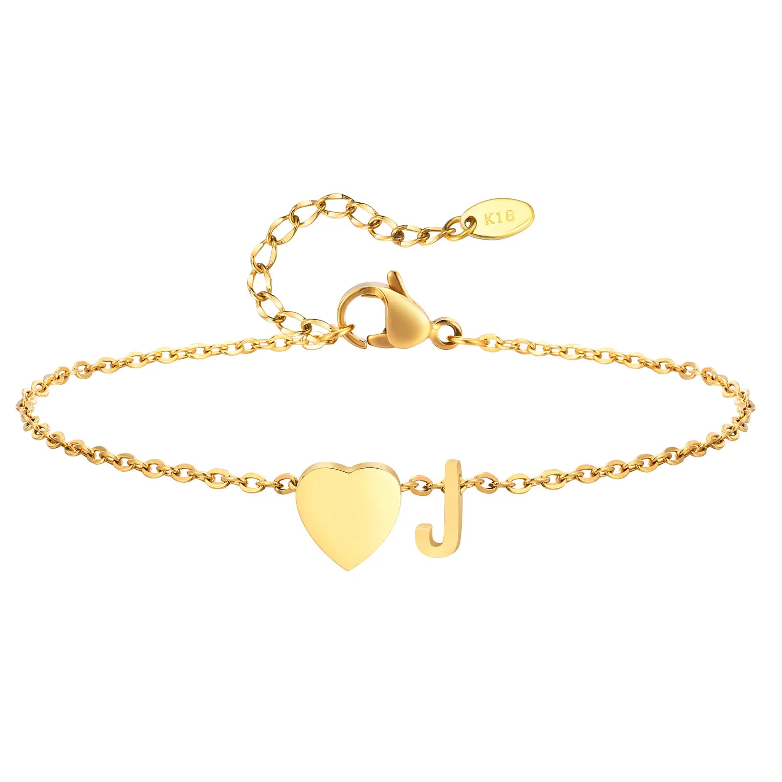 Bracelet Cheville Initiale