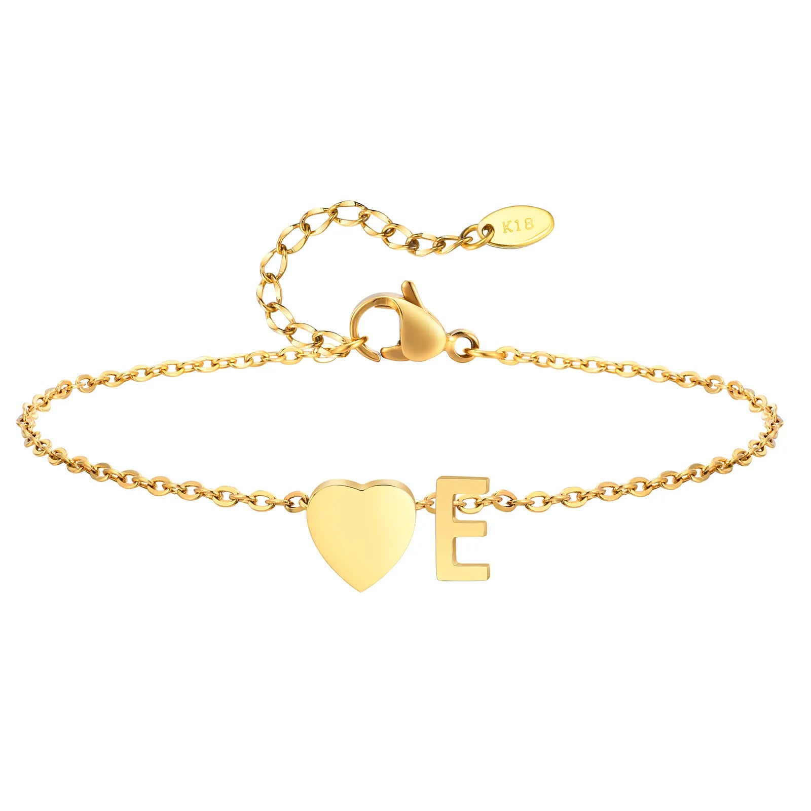 Bracelet Cheville Initiale