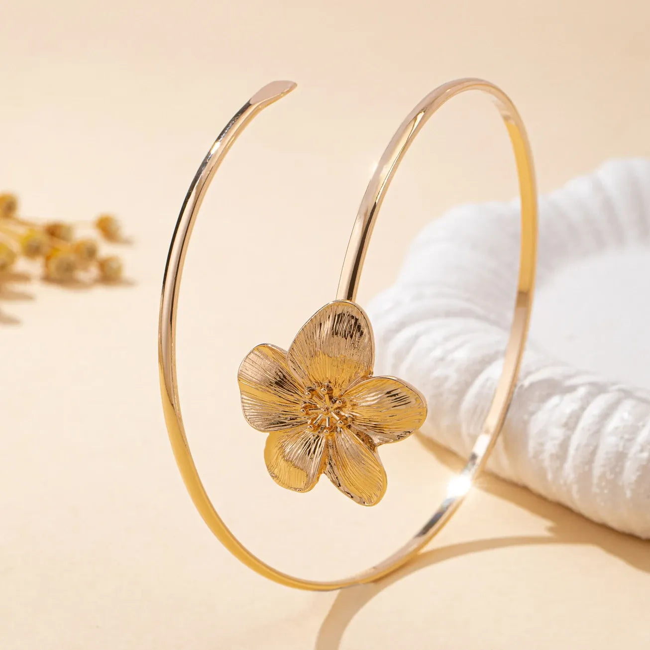 Bracelet de Bras Or Fleur